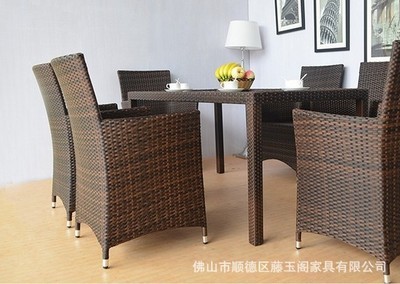 【陽臺庭院藤椅 防藤藤椅有組合 展廳休閑洽談椅 藤編椅批發(fā)供應】價格,廠家,圖片,成套家具,佛山市順德區(qū)藤玉閣家具-